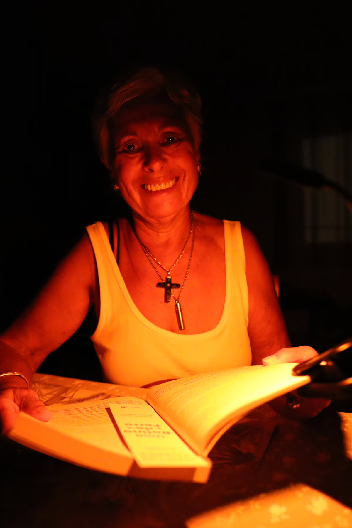 Candeeiro de Luz Âmbar