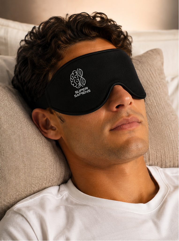 Máscara de Dormir de Seda de Caseína
