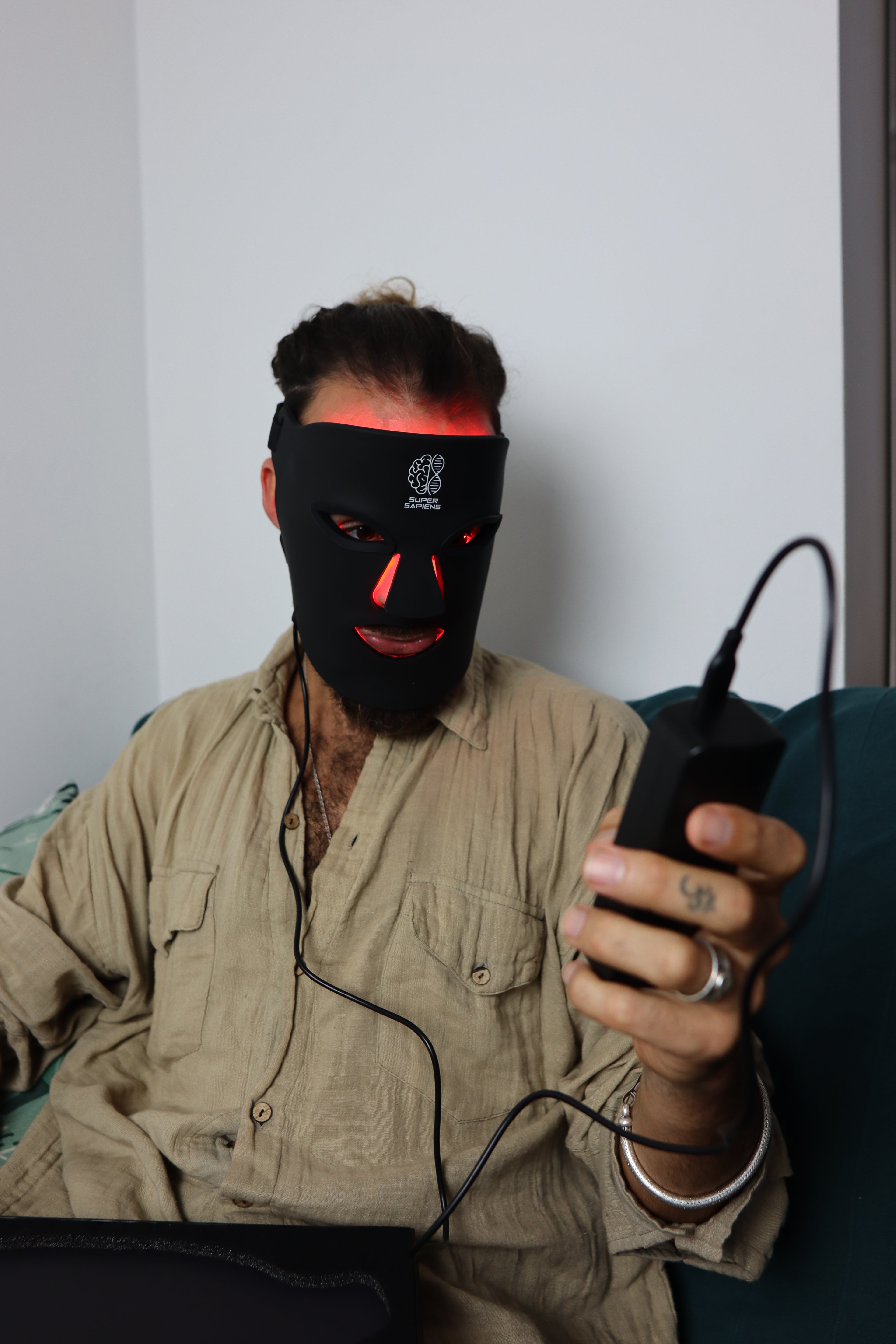 Máscara Facial de Terapia LED