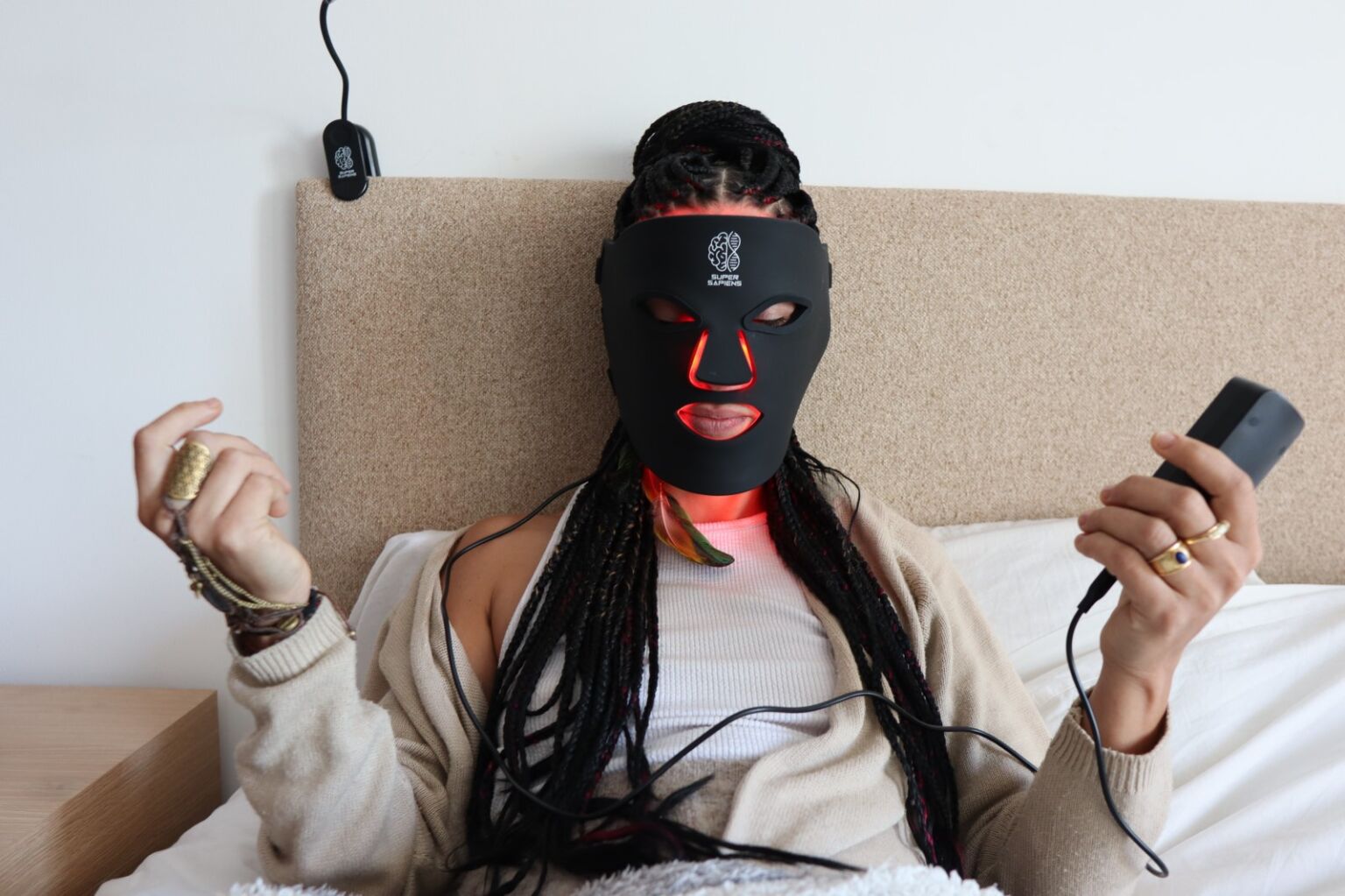 Máscara Facial de Terapia LED