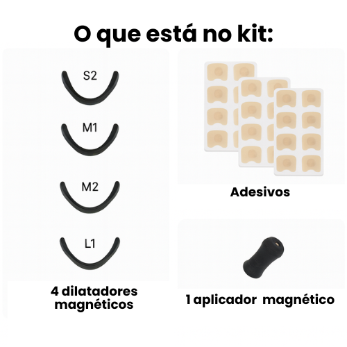 Dilatadores Nasais Magnéticos