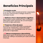 Candeeiro de Luz Âmbar